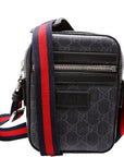 GCCI GG Supreme Messenger Black