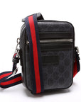 GCCI GG Supreme Messenger Black