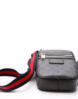 GCCI GG Supreme Messenger Black