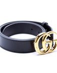 GCCI GG Marmont Belt Size / Black