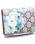 GCCI Blooms Small Wallet Blue