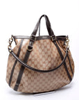 GCCI GG Crystal Medium Abbey Convertible Tote