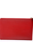 GCCI GG Supreme Angry Cat Zip Pouch Red