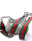 GCCI GG Supreme Attache Small Shoulder Bag Navy