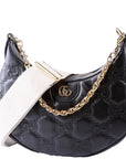 GCCI Matelasse Small Bag Black