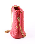 GCCI Marmont Mini Bucket Red