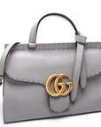 GCCI Marmont Top Handle Small Grey