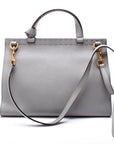 GCCI Marmont Top Handle Small Grey