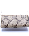 GCCI Marmont Key Case Cream