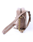 GCCI Marmont Small Leather Camera Beige