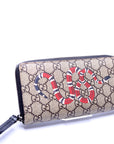 GCCI GG Snake Wallet Red/Black
