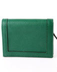 GCCI Diana Card Case Wallet Green