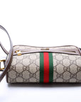 GCCI Ophidia Small Shoulder Bag Brown