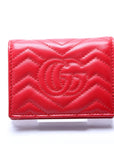 GCCI GG Marmont Card Case Red