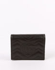 GCCI GG Marmont Card Case Black