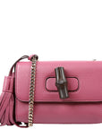 GCCI Miss Bamboo Tassel Chain Bag Purple
