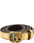 GCCI Marmont Jeweled Belt Size / Gold