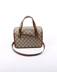GCCI GG Supreme Horsebit Mini Top Handle Bag