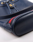 GCCI Ophidia Bucket Bag Navy