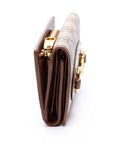 GCCI Horsebit GG Supreme Card Case Brown