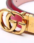 GCCI GG Marmont Reversible Leather Belt Size / Pink
