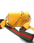 GCCI GCCI Adidas Horsebit Mini Bag Yellow