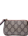 GCCI GG Supreme Key Case Brown