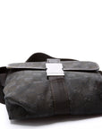 GCCI GG Canvas Belt Bag Black
