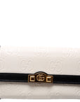 GCCI Jumbo GG Wallet Beige/Black