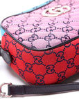 GCCI Marmont Small Multicolor Canvas Camera Multicolor