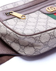 GCCI Ophidia GG Belt Bag Brown
