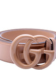 GCCI Marmont GG Leather Belt Size / Tan