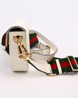 GCCI GCCI X Adiddas Horsebit Mini Bag White/Black