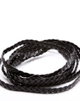 GCCI Narrow Braided Leather Wrap Around