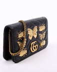 GCCI GG Marmont Animal Stud Mini Bag