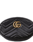 GCCI Marmont Belt Bag Black Size