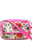 GCCI Flora Canvas Crossbody Pink