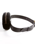 GCCI Marmont Velvet Belt Bag Black