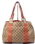 GCCI GG Canvas Bamboo Tote