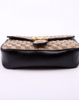 GCCI Marmont GG Canvas Shoulder Small Flap