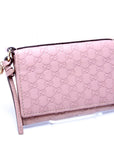 GCCI MicroGCCIssima Business Card Case Pink