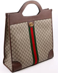 GCCI GG Ophidia Medium Top Handle Tote