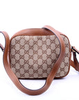 GCCI Blondie GG Canvas Small Shoulder Bag Brown