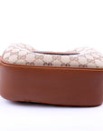 GCCI Blondie GG Canvas Small Shoulder Bag Brown