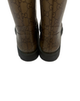 Brown Boots Luxury Designer By GCCI, Size: 8
