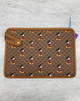 Clutch Luxury Designer GCCI, Size Medium