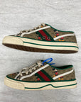 Brown & Green Shoes Luxury Designer GCCI, Size 9
