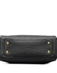 Black LV Monogram Empreinte Vosges MM Satchel