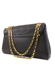 Black LV Monogram Empreinte Saint Germain PM Shoulder Bag