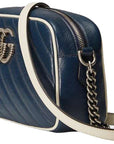 (WMNS) GCCI Marmont Small-Sized BackBag Blue 447632-0OLFN-4186